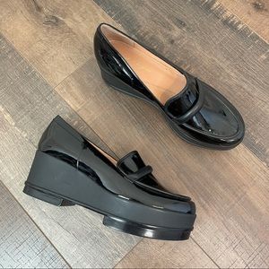 Robert Clergerie Paris Platform Oxford Patent